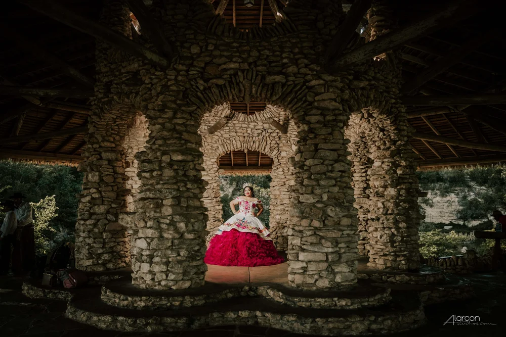 Japanese Tea Garden Quinceañera Photos in San Antonio — photograph by XVFifteen