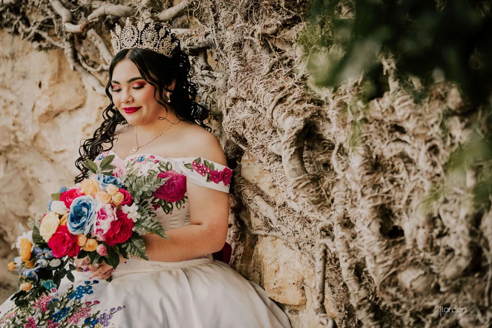 Japanese Tea Garden Quinceañera Photos in San Antonio — photograph by XVFifteen
