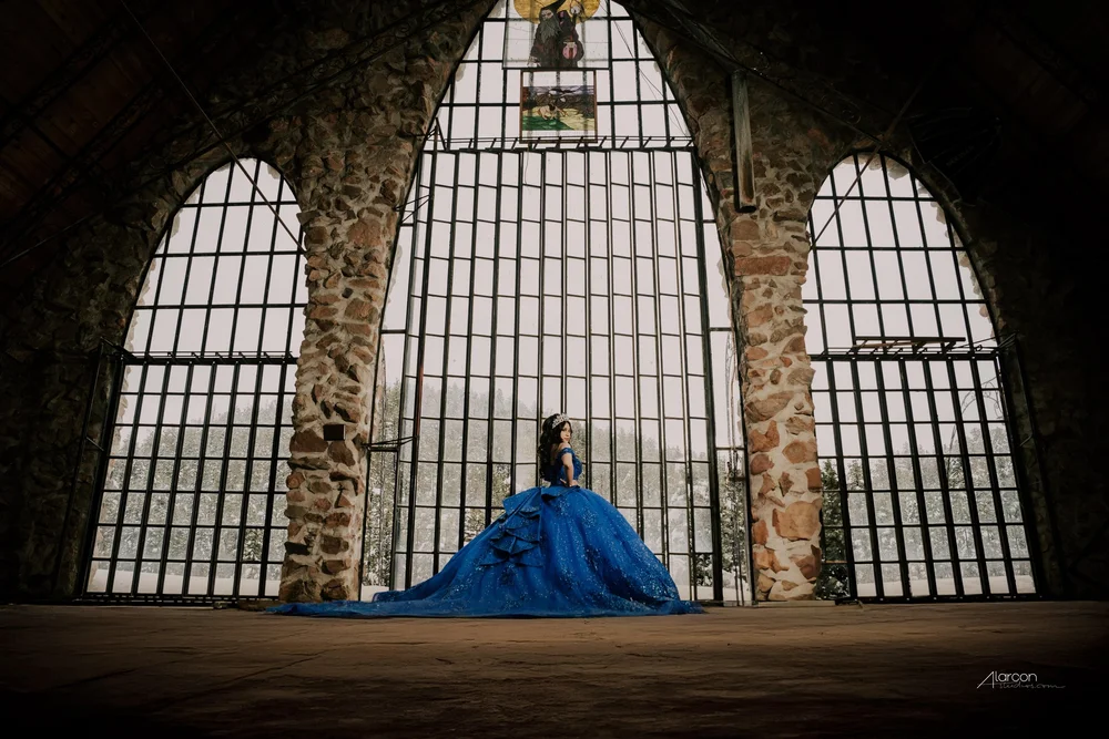 Bishop Castle Quinceañera Photos in Colorado — photograph by XVFifteen