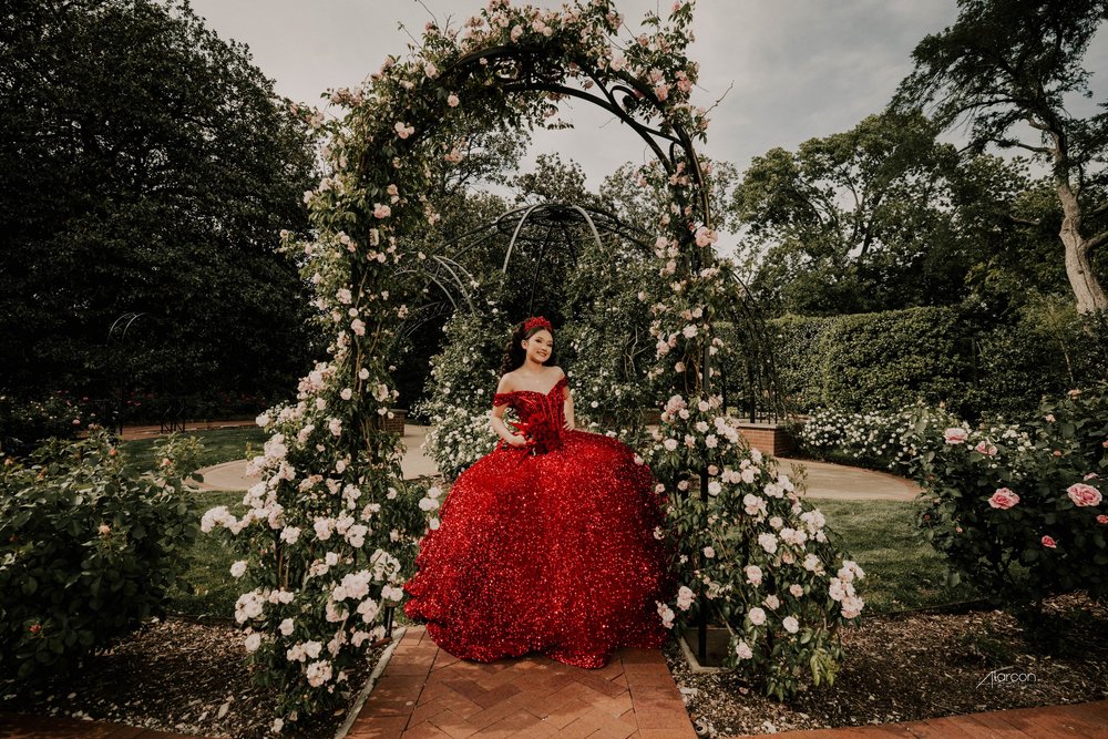 Dallas Arboretum Quinceañera Photos — photograph by XVFifteen
