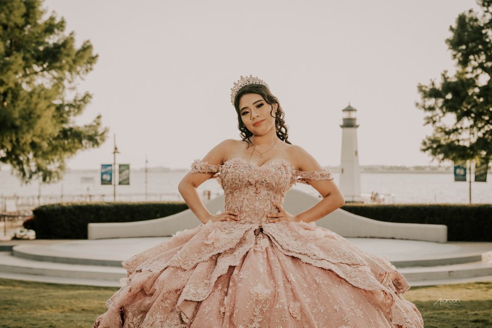 Rockwall Harbor Quinceañera Photos — photograph by XVFifteen