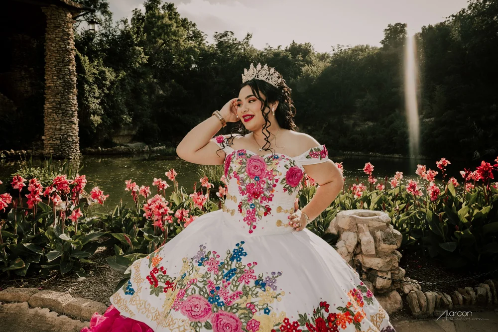 Japanese Tea Garden Quinceañera Photos in San Antonio — photograph by XVFifteen