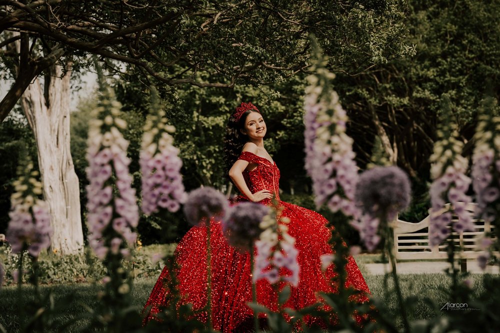 Dallas Arboretum Quinceañera Photos — photograph by XVFifteen