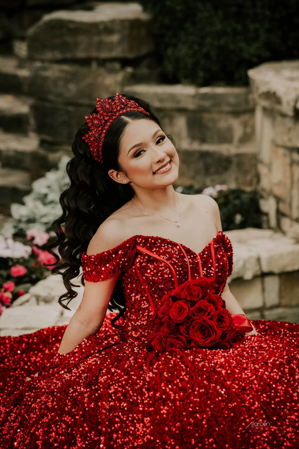 Dallas Arboretum Quinceañera Photos — photograph by XVFifteen