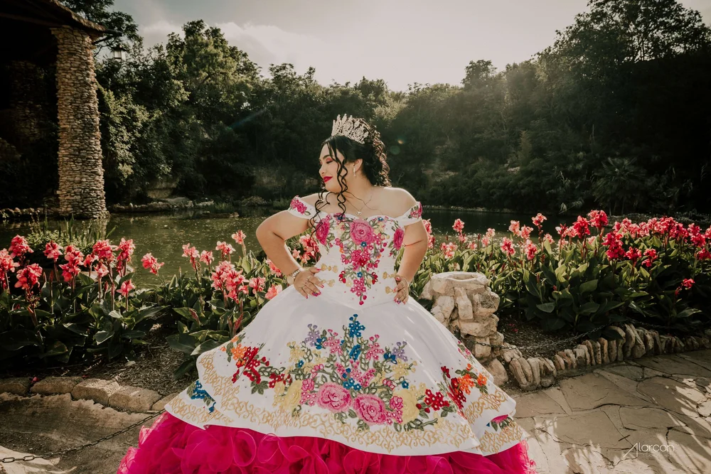 Japanese Tea Garden Quinceañera Photos in San Antonio — photograph by XVFifteen