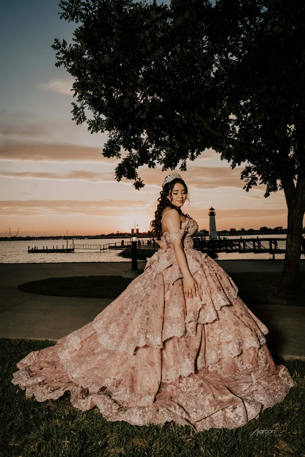 Rockwall Harbor Quinceañera Photos — photograph by XVFifteen