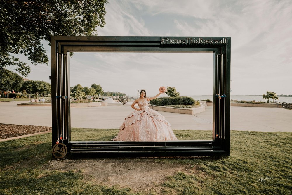 Rockwall Harbor Quinceañera Photos — photograph by XVFifteen