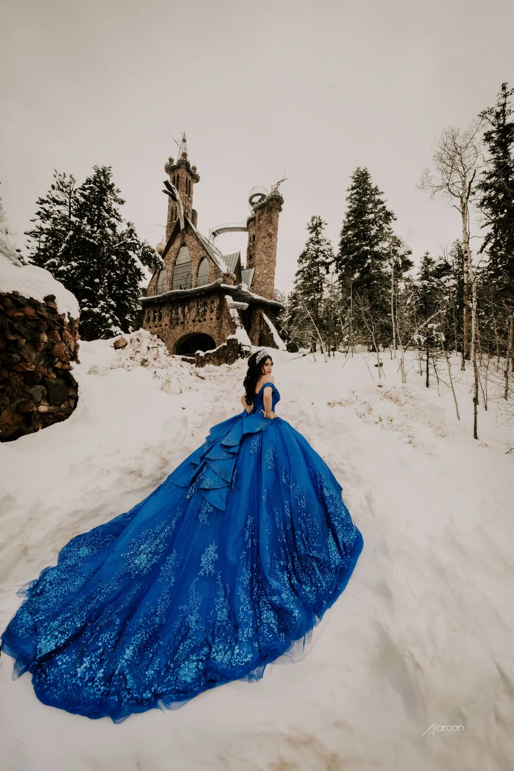 Bishop Castle Quinceañera Photos in Colorado — photograph by XVFifteen