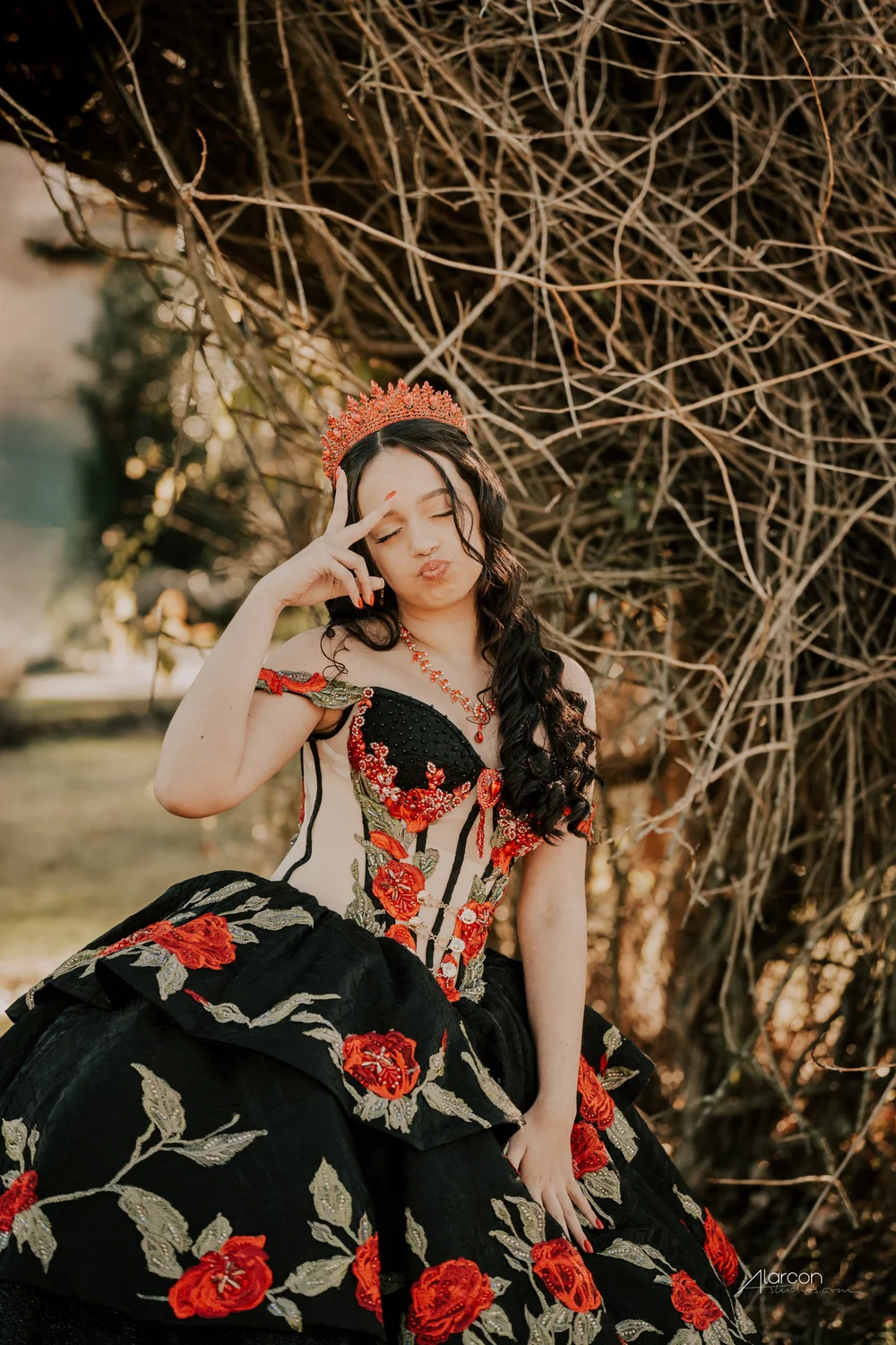 Rancho Las Chinas Quinceañera Photos in Quinlan — photograph by XVFifteen