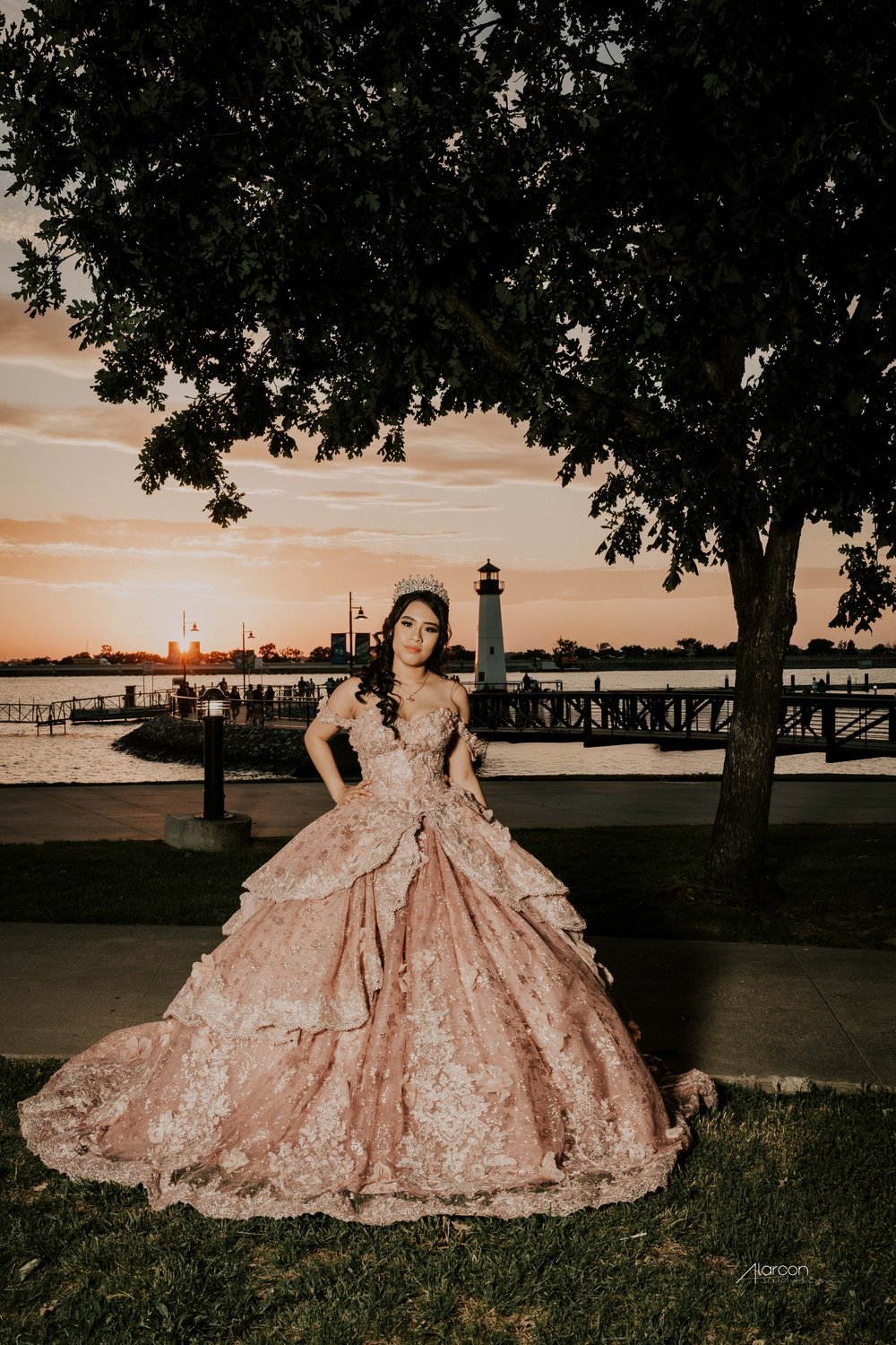 Rockwall Harbor Quinceañera Photos — photograph by XVFifteen