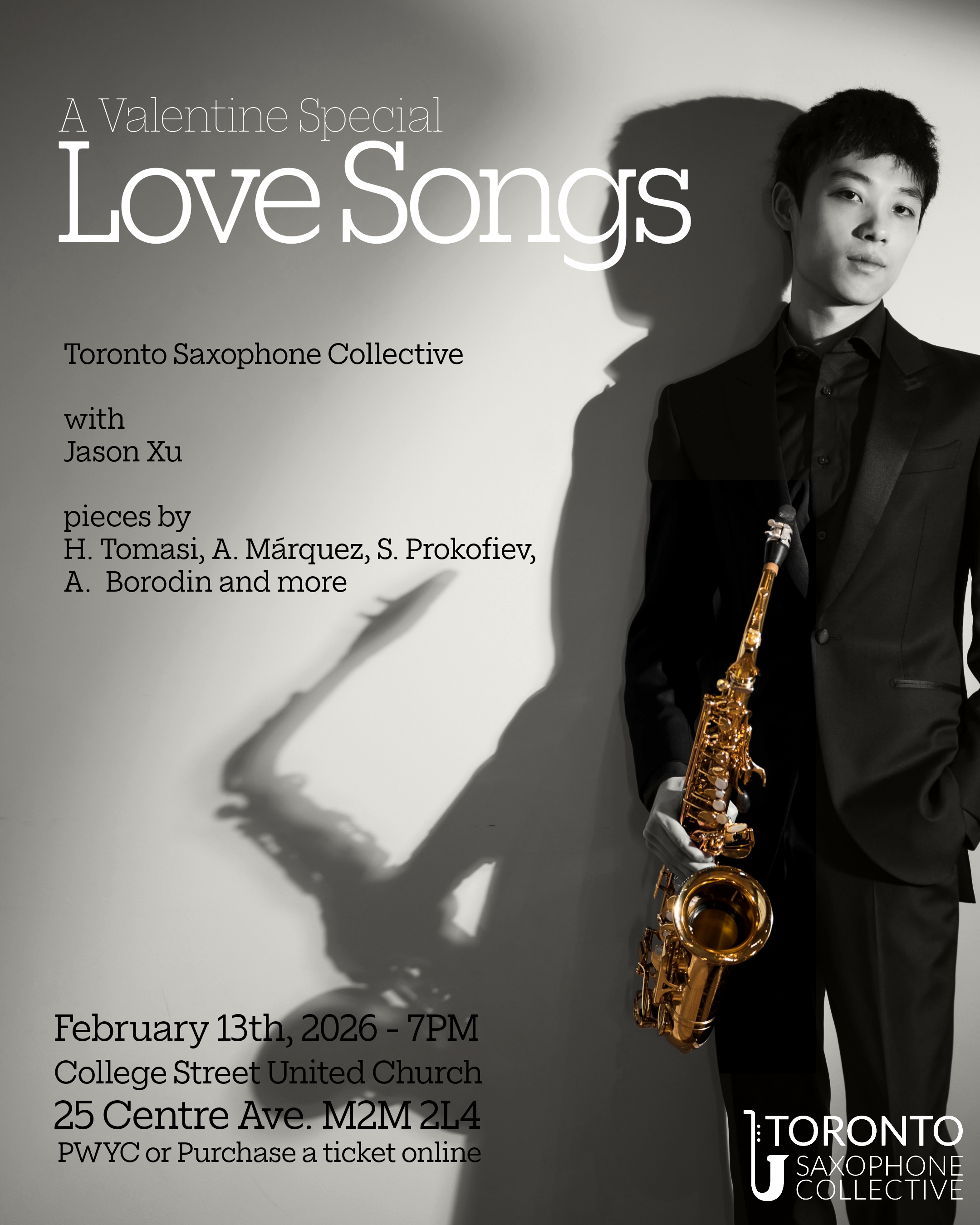 Guest Soloist / Toronto Saxophone Collective 