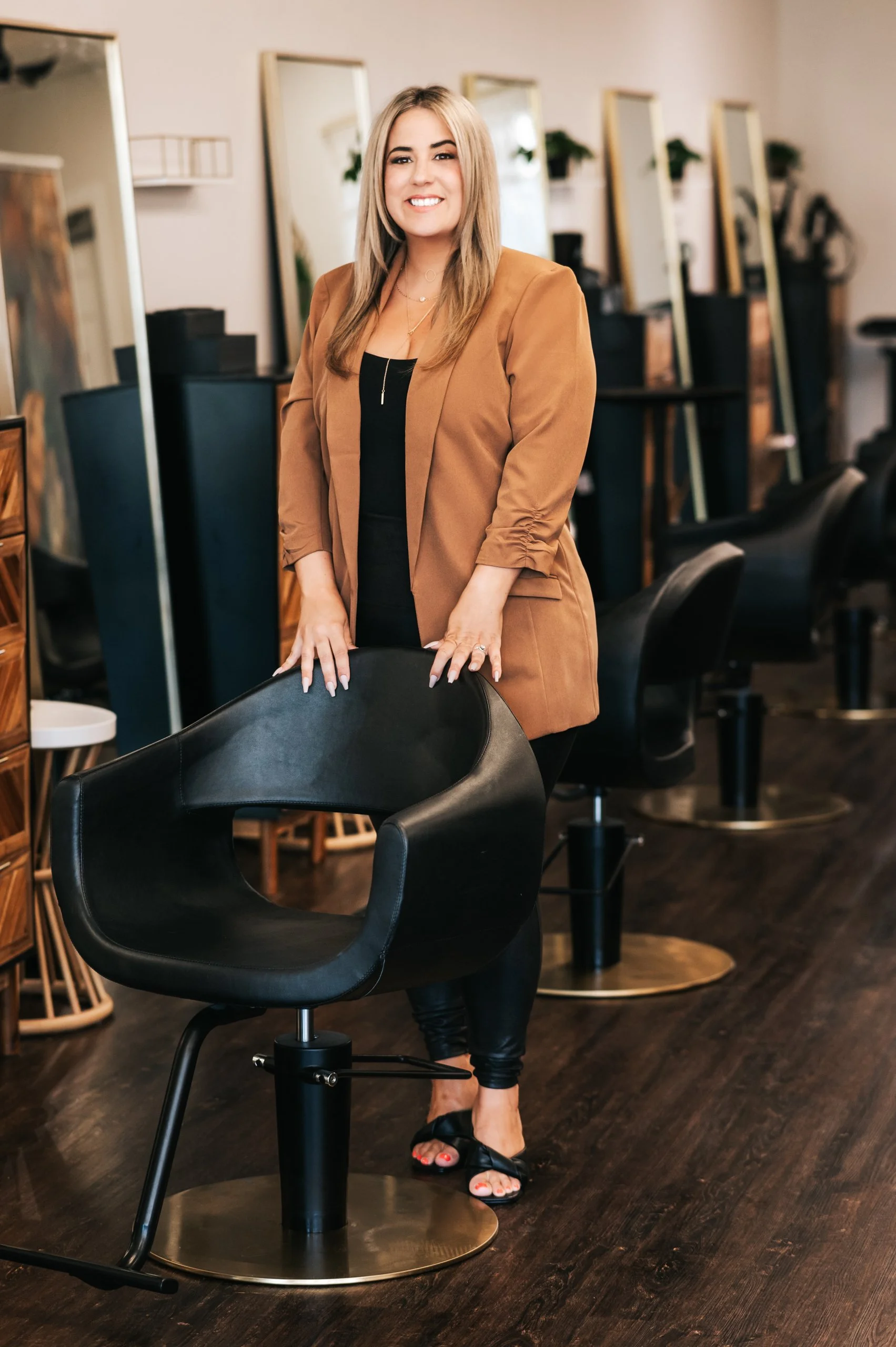 Nicole Afonso at Salon reception