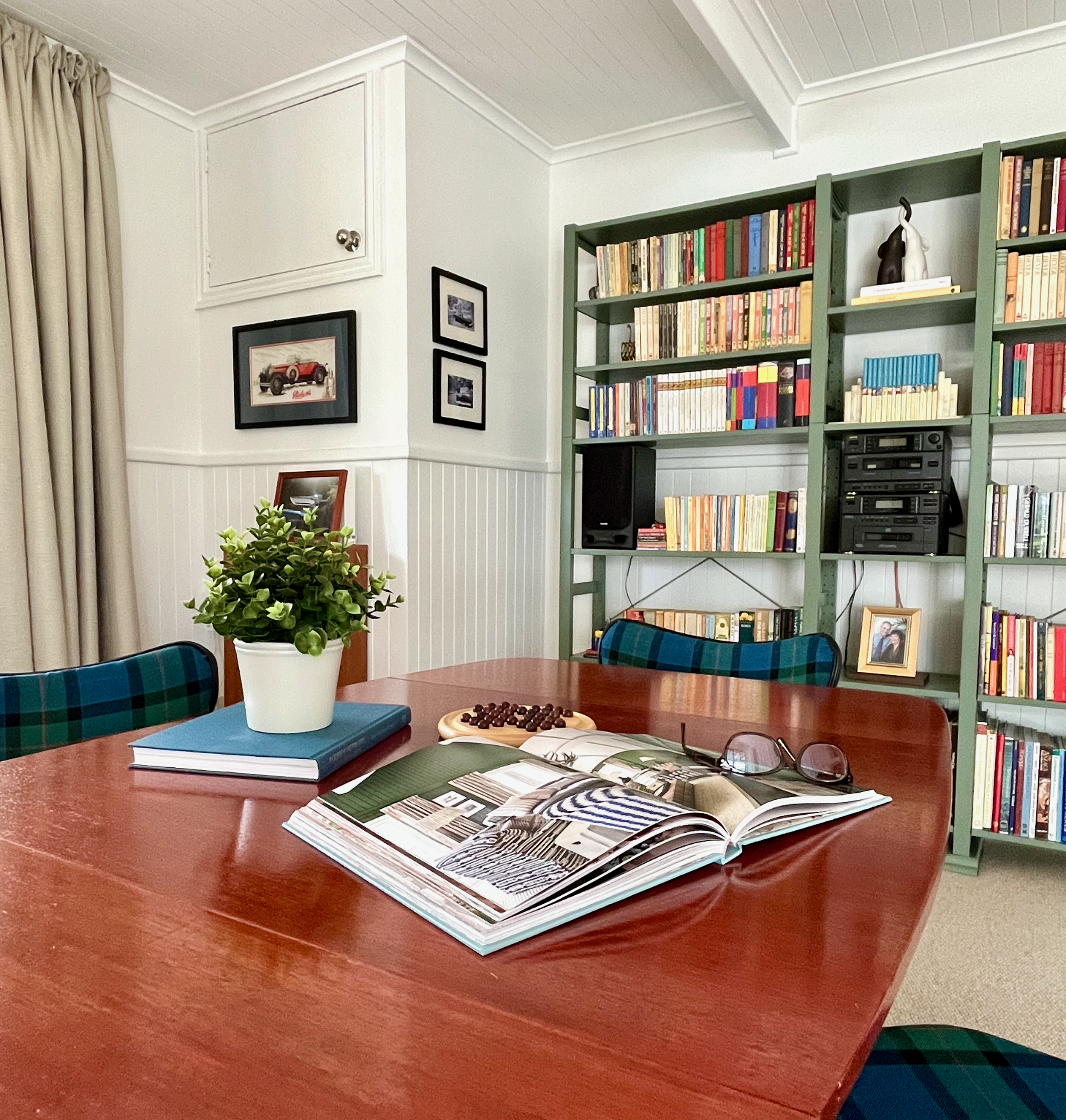 Heathcote Library Large Bookcase and Corner