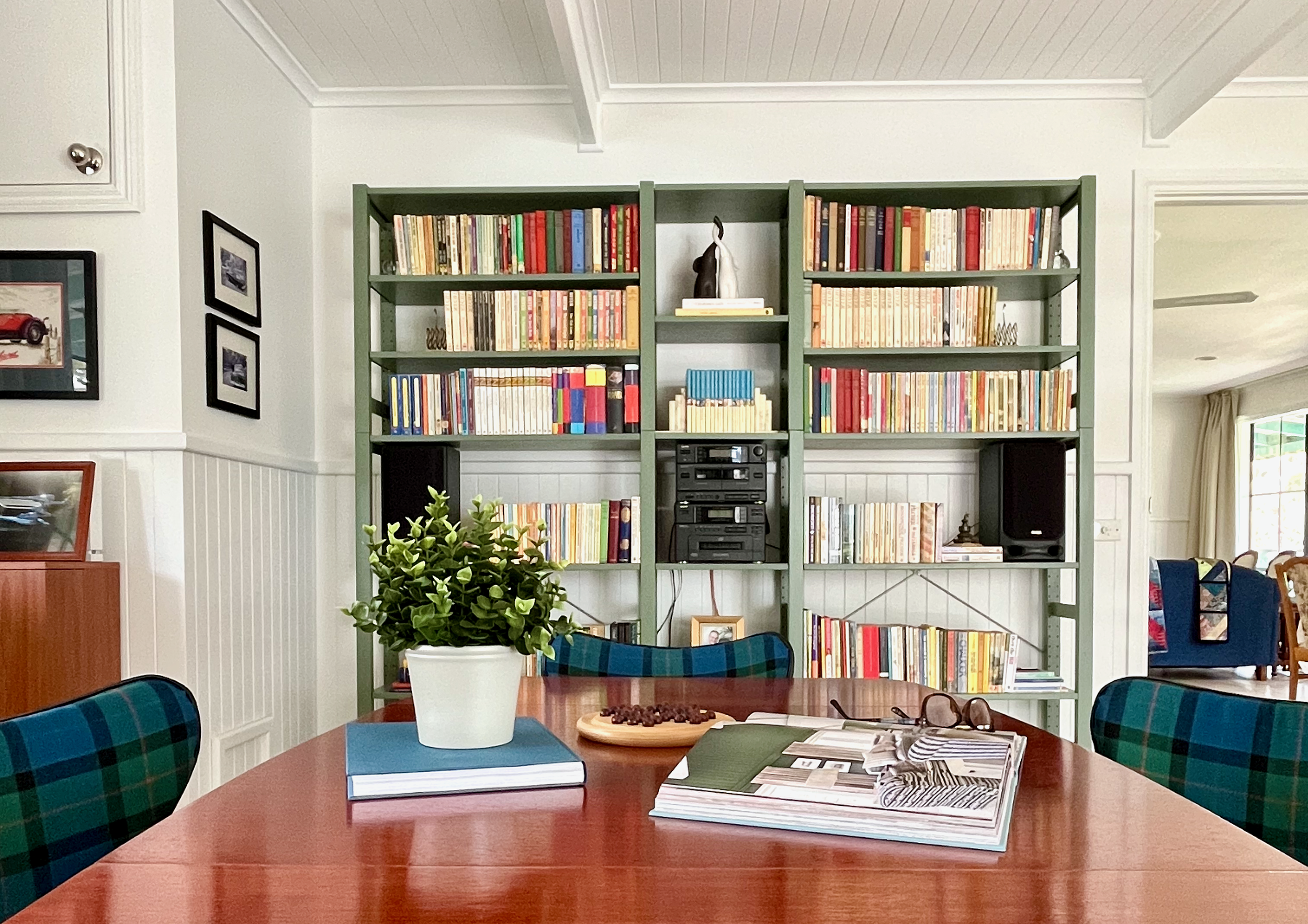 Heathcote Library Large Bookcase Straight On