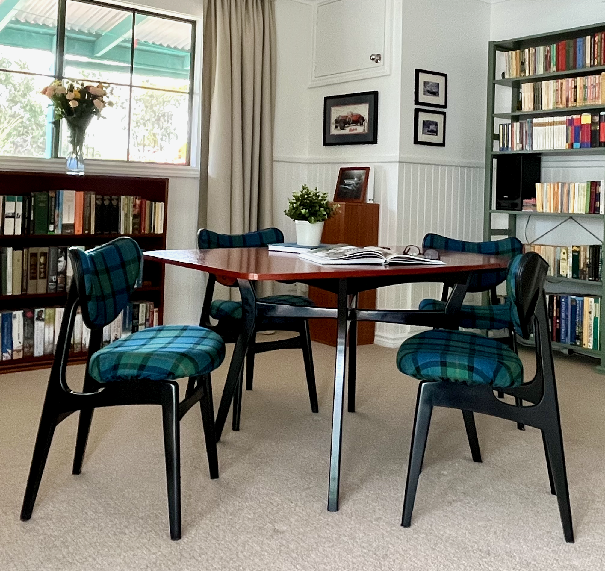 Heathcote Library Table Setting Focus