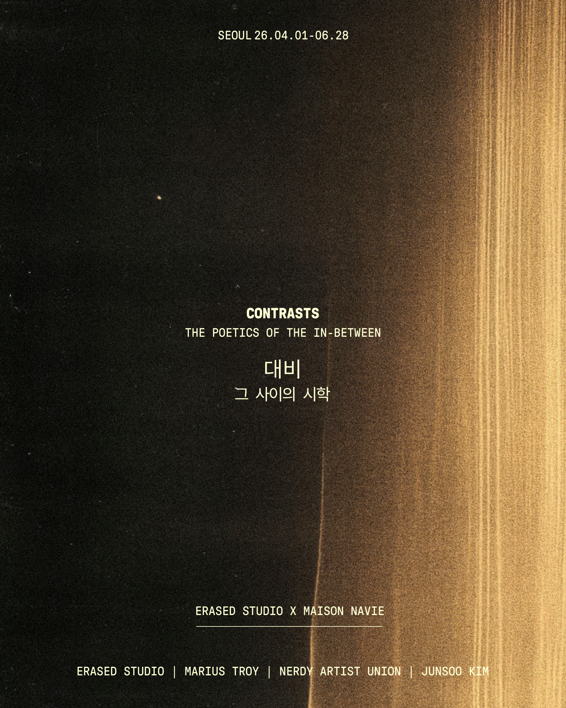 CONTRASTS - The Poetics of the In-Between