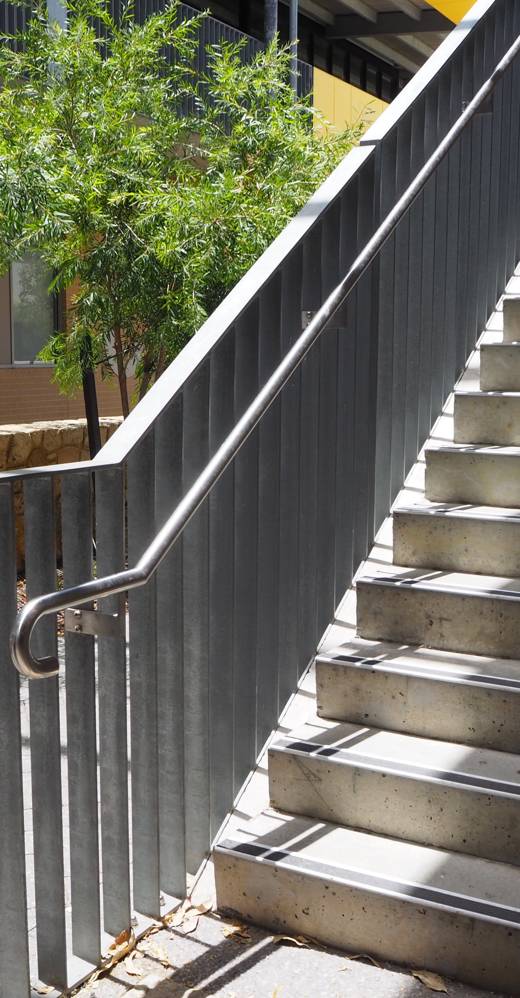 Borialis raking with handrail.jpg