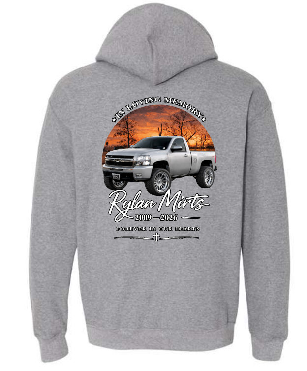 Rylan Mirts Memorial Hoodie