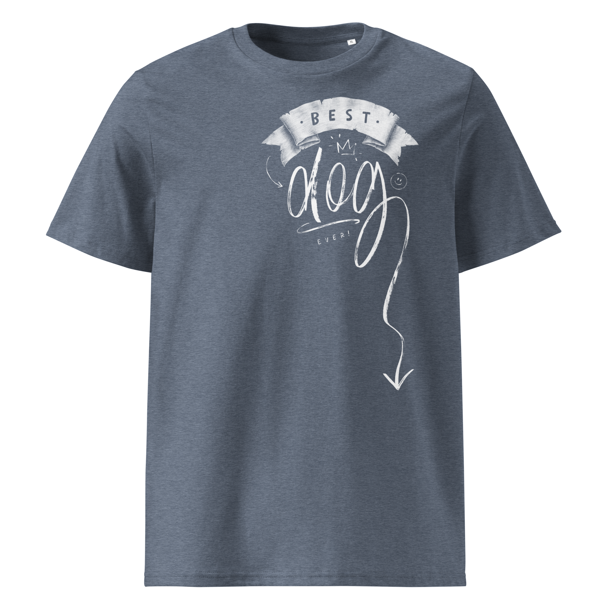 Unisex Organic Cotton T-Shirt "Best Dog Ever"