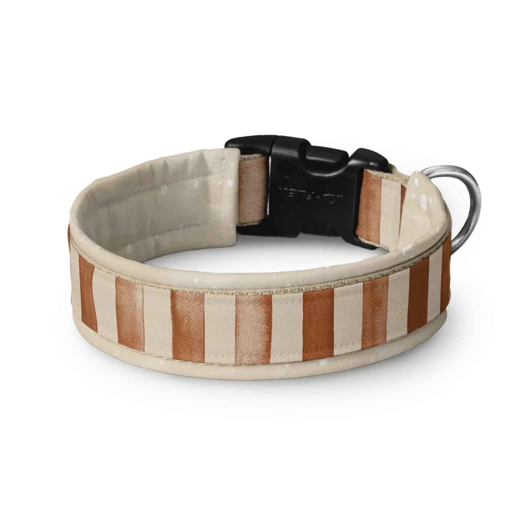 Klick-Halsband | Softshell | "Bold Stripes"