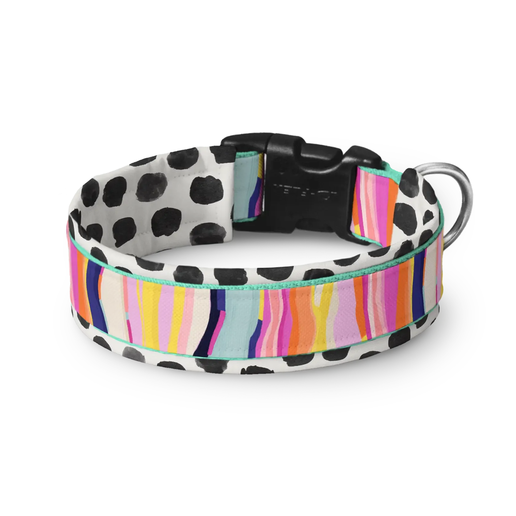 Klick-Halsband | Softshell | "Happy Happy"