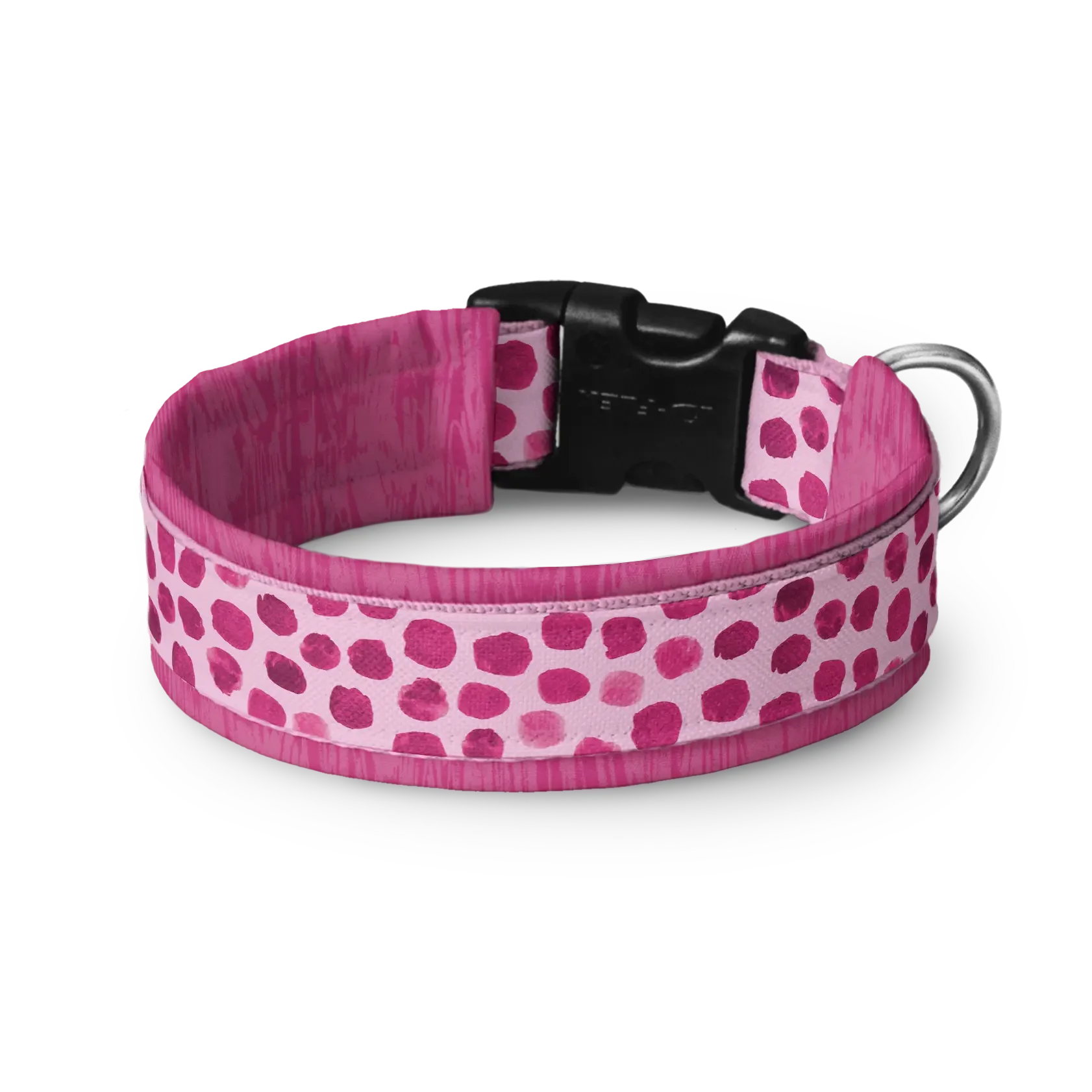 Klick-Halsband | Softshell | "Fat Dots"