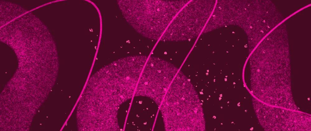 "Swirls" Pink