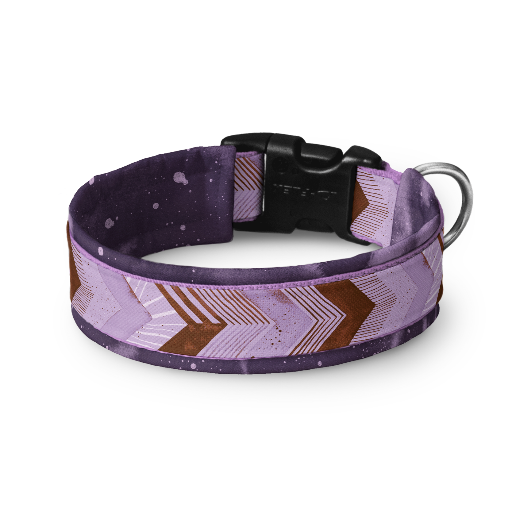 Softshell-Halsband mit Klickverschluss "Plum and Clay"