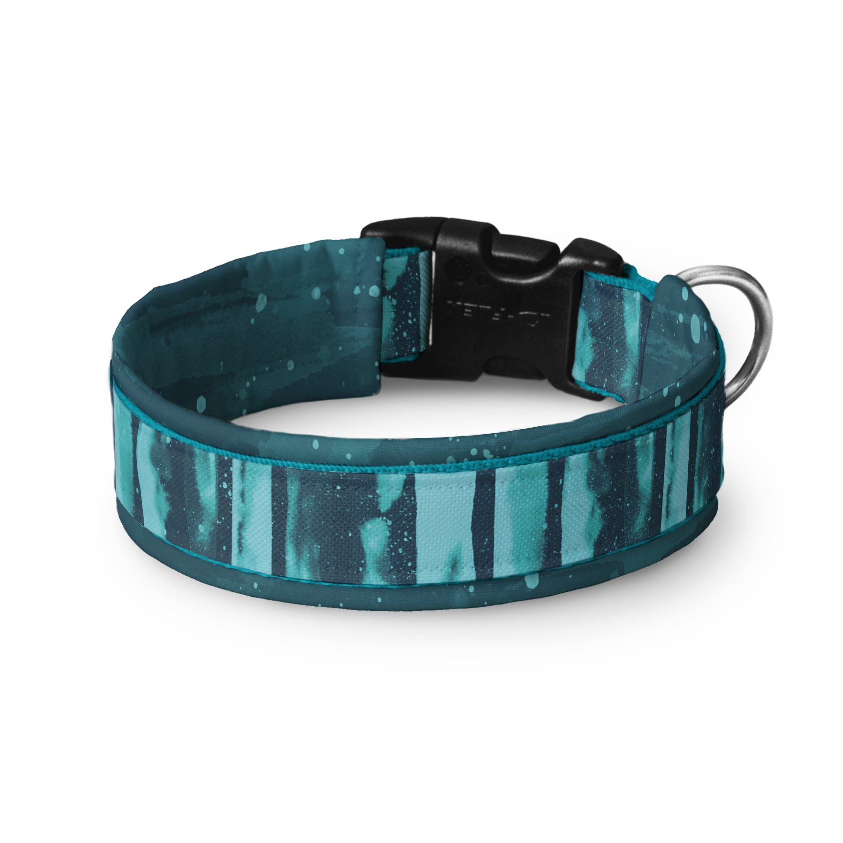 Softshell-Halsband mit Klickverschluss "Making Waves Teal"