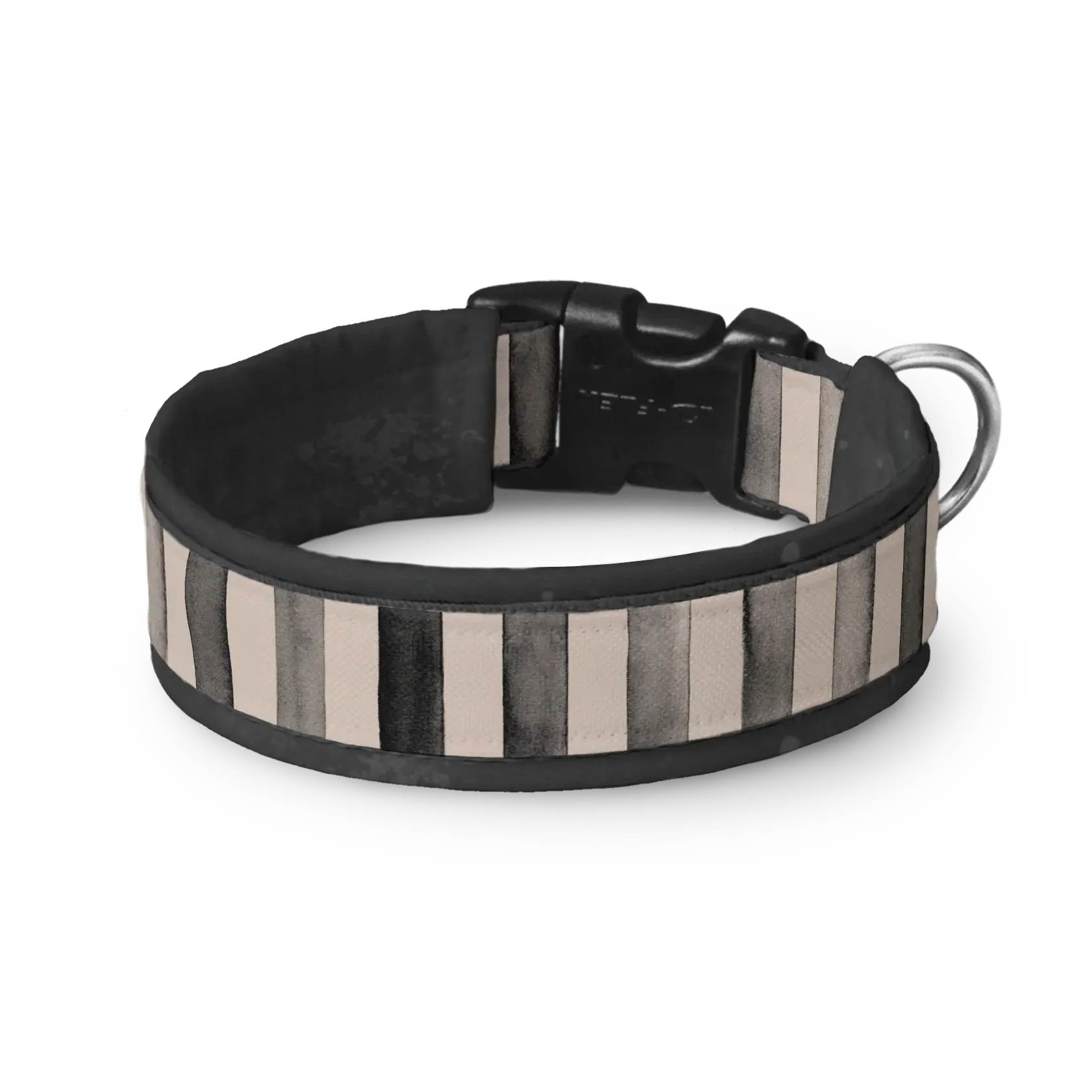 Klick-Halsband | Softshell | "Bold Stripes"