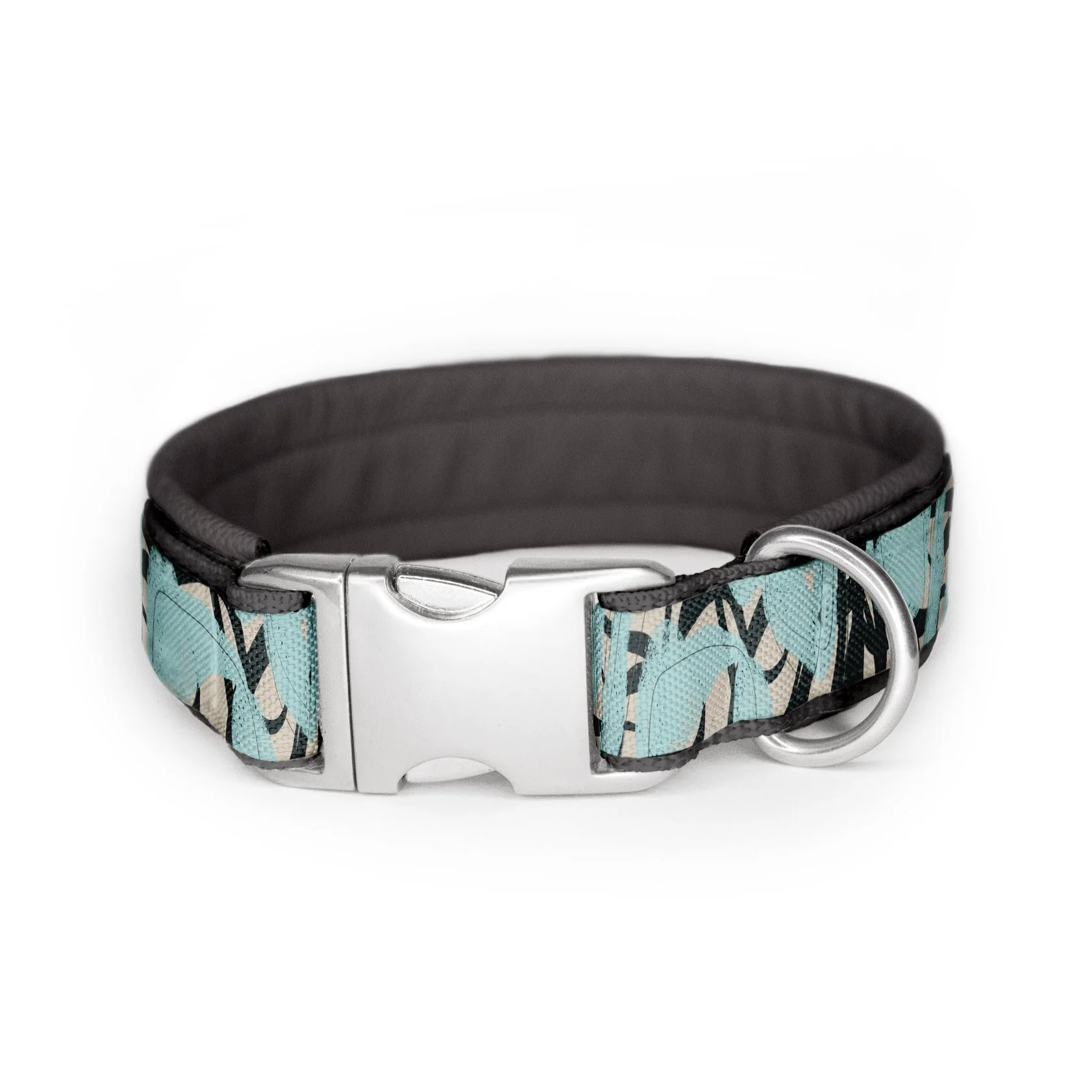 Leder-Halsband mit Klickverschluss "The Beach"