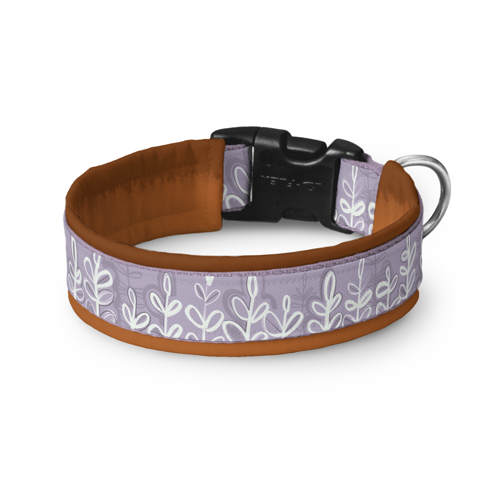 Softshell-Halsband mit Klickverschluss "Lavender Dream"