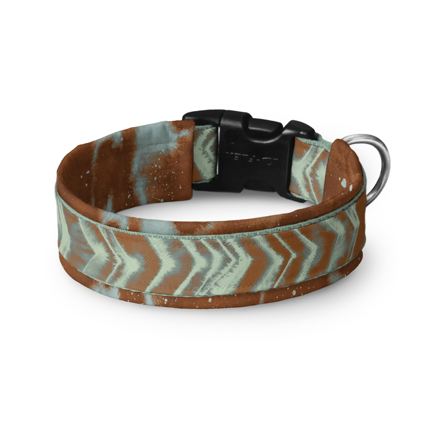 Klick-Halsband | Softshell | "Wild Chevron"