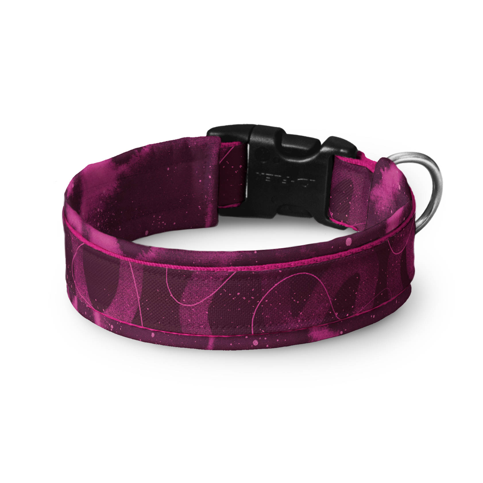 Softshell-Halsband mit Klickverschluss "Pretty in Pink"