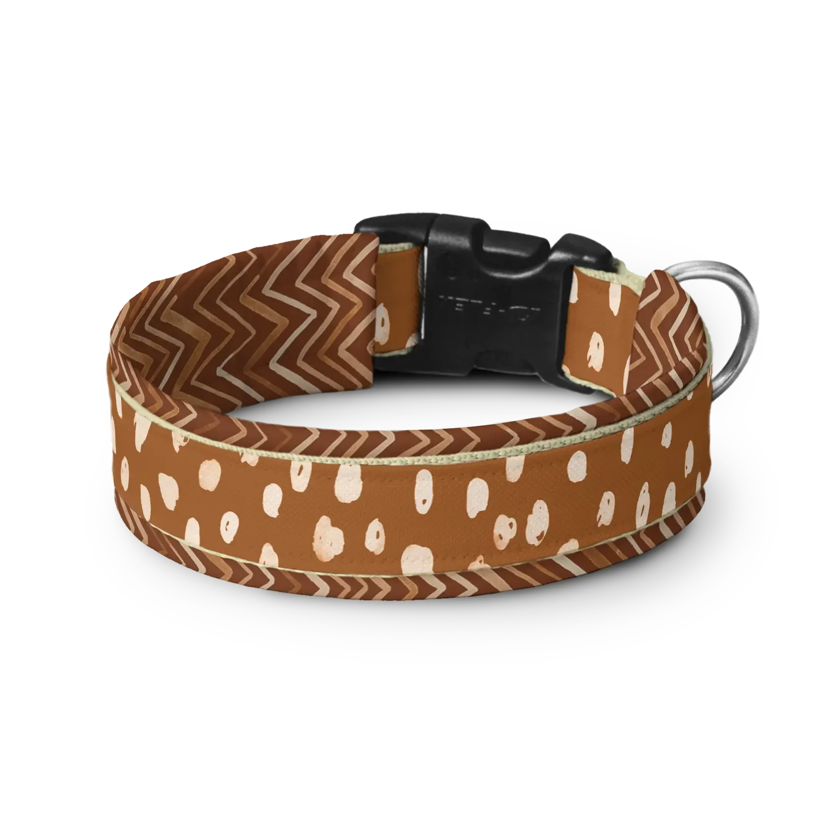 Klick-Halsband | Softshell | "Inky Dots"