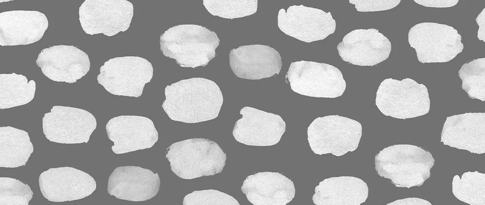 "Fat Dots" Grau