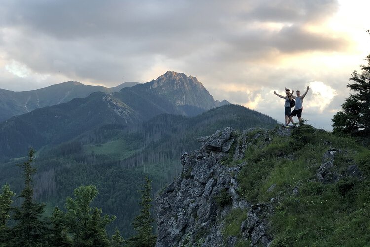 Breathtaking views.