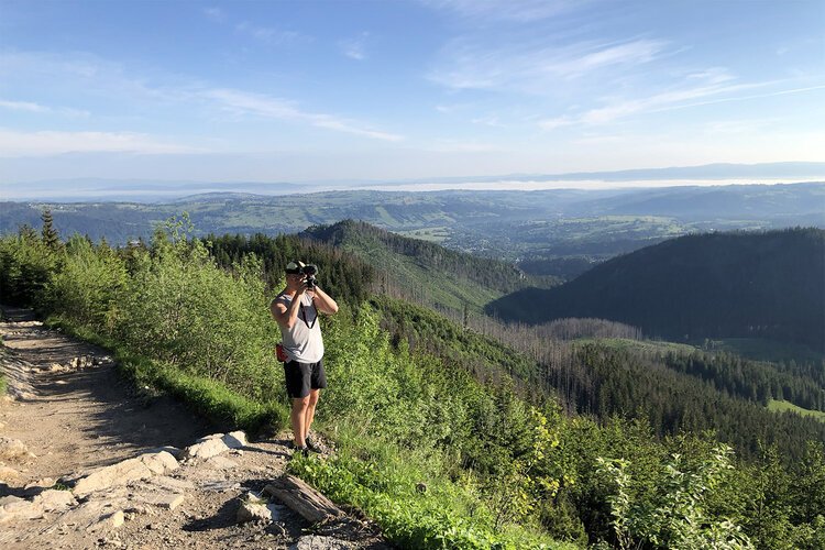About 10k into the hike.