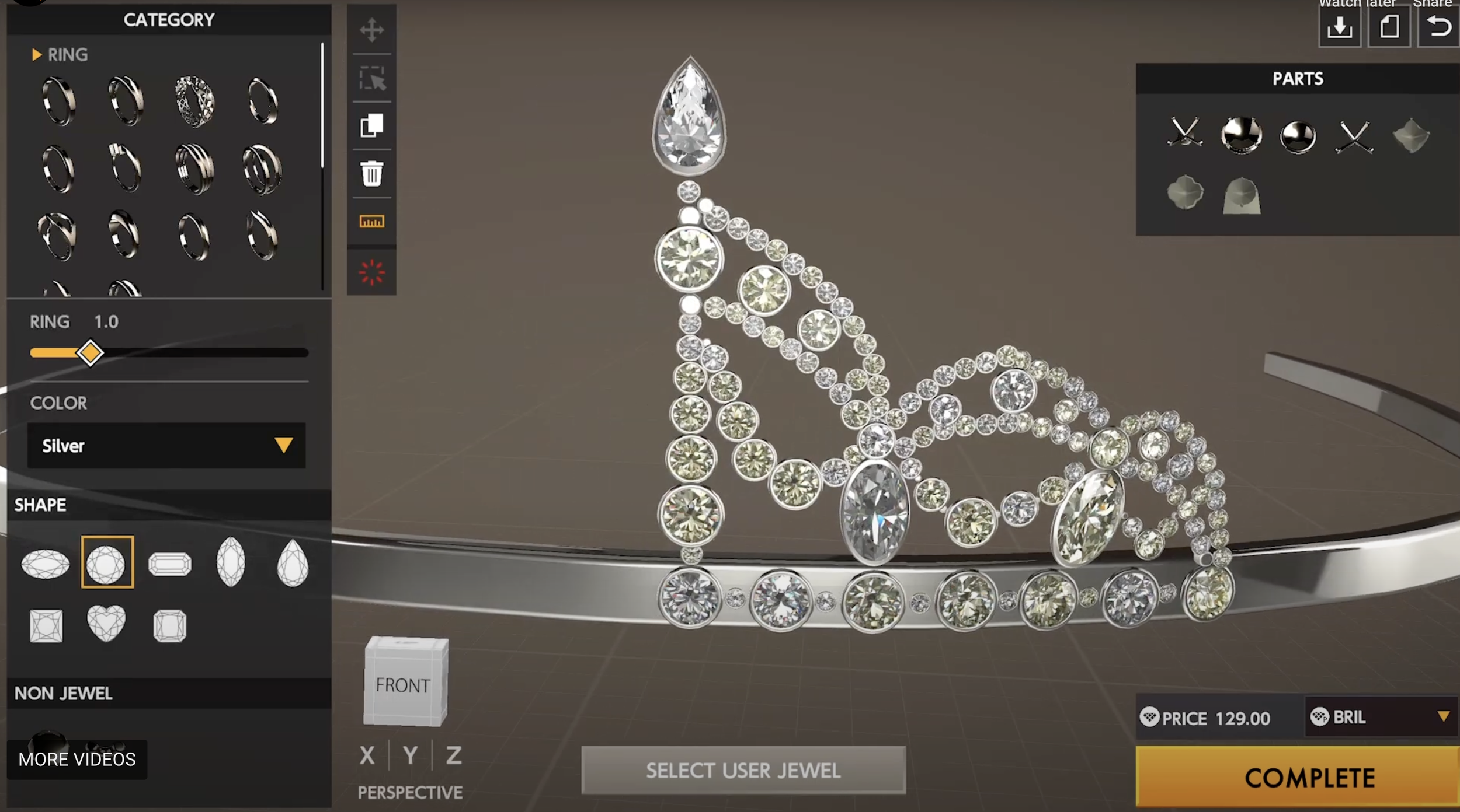 Digital tiara design template in Brilliantcrypto’s Jewelry Workshop.png