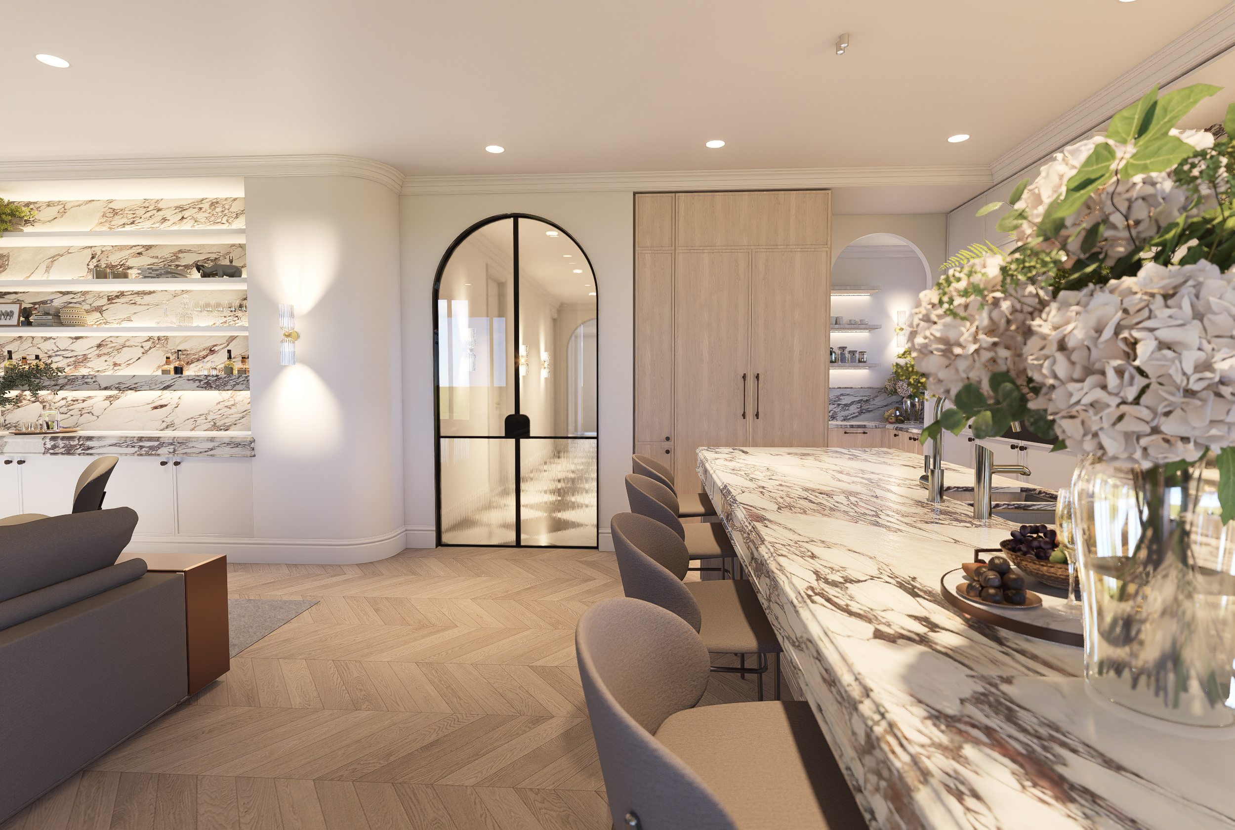 Kitchen & Living