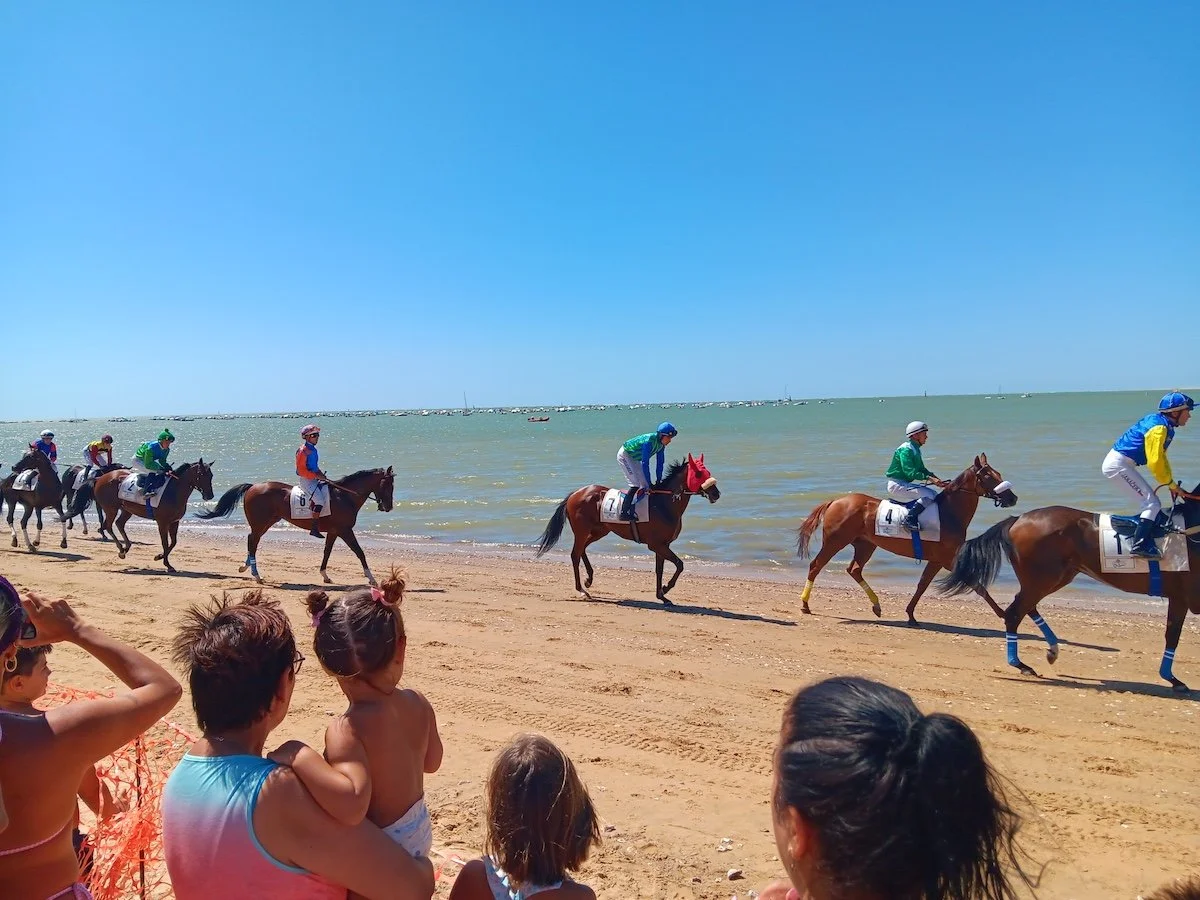 Las carreras de caballos de Sanlúcar