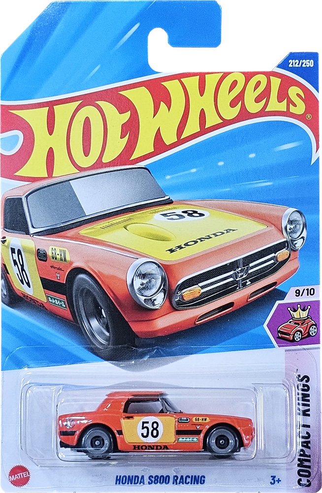 hot wheels honda s800 racing treasure hunt
