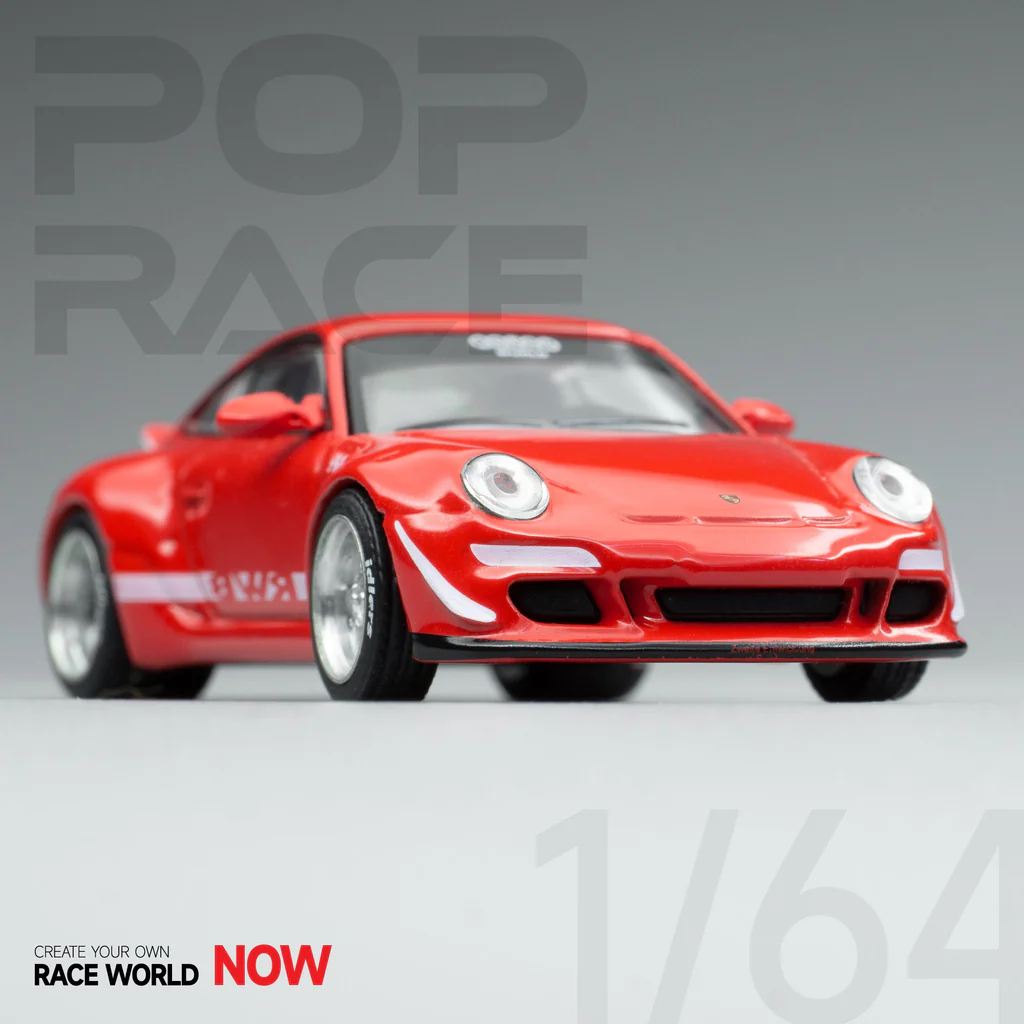 Pop Race 1:64 Porsche RWB 997 Red