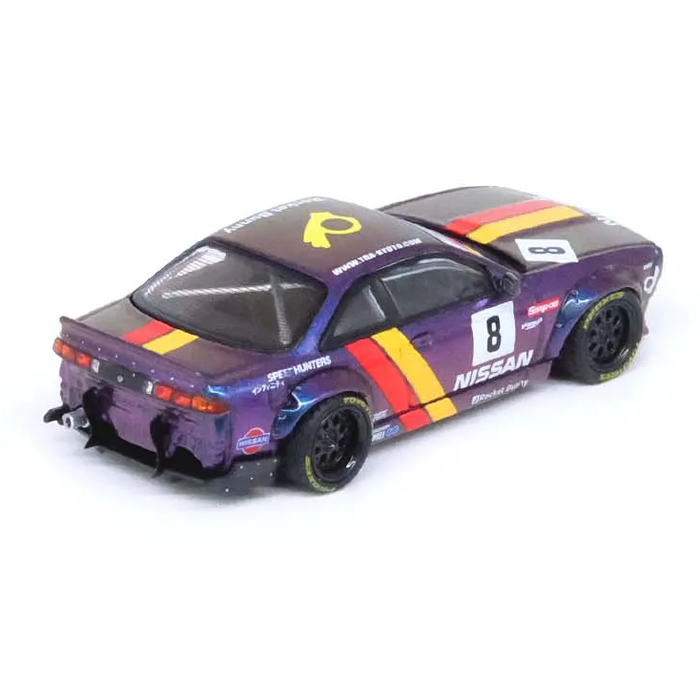 Inno64 1:64 Nissan Silvia (S14) BOSS ROCKET BUNNY Purple