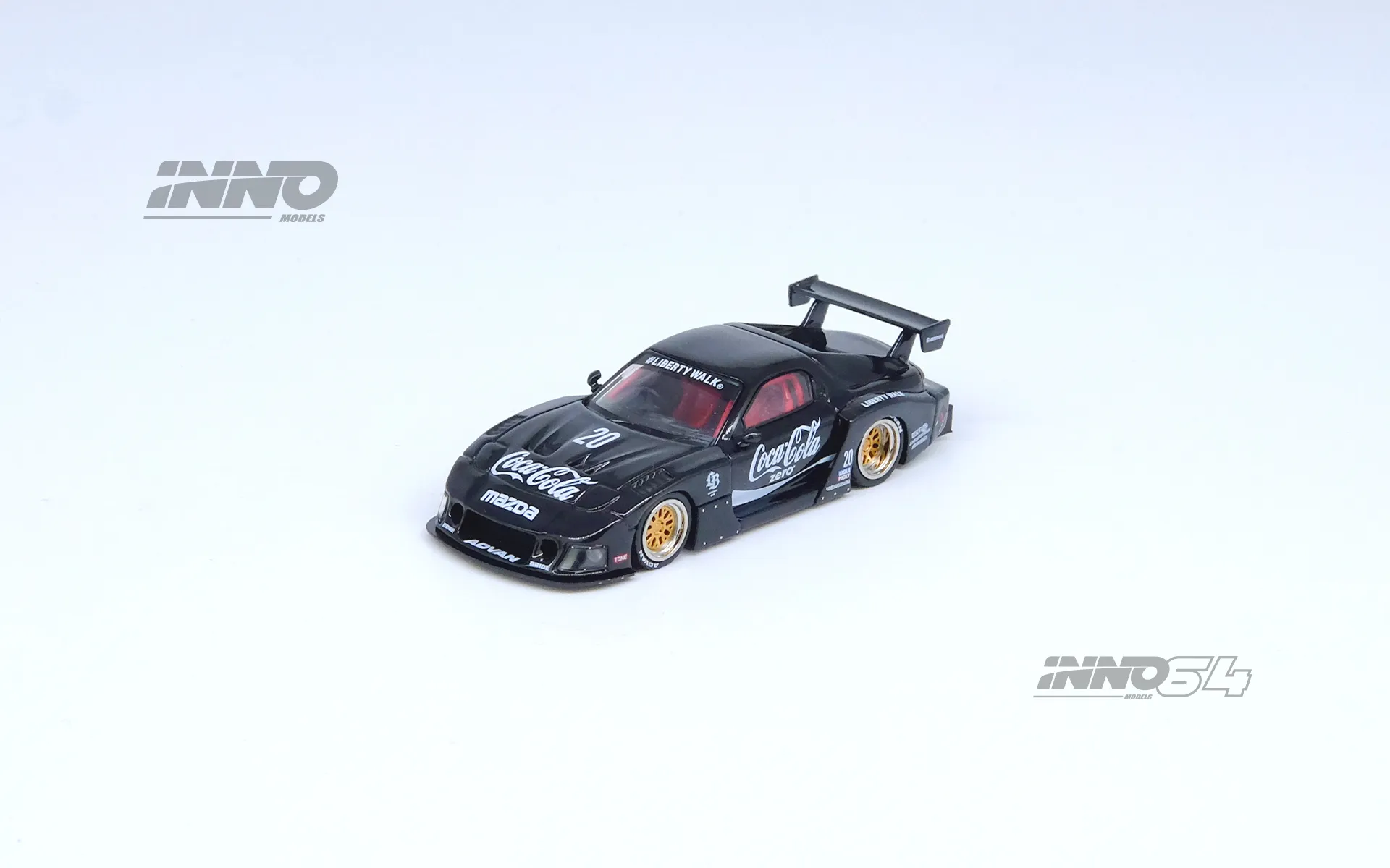Inno64 1:64 Mazda RX-7 (FD3S) LB-Super Silhouette Black #20