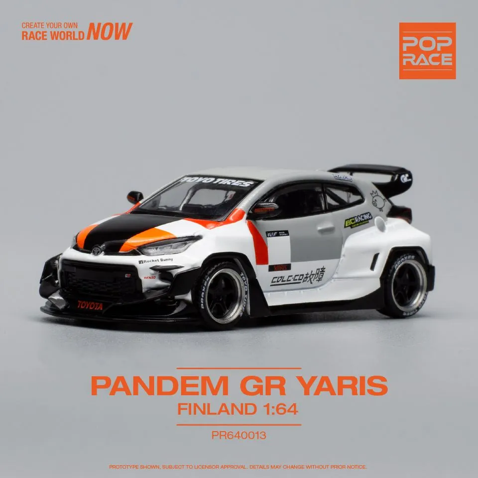 Pop Race 1:64 Toyota GR Yaris Pandem Rocket Bunny Finland