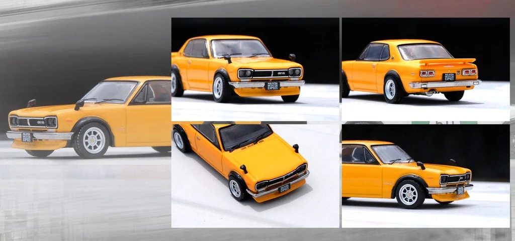 Inno64 1:64 Nissan Skyline 2000 GT-R (KPGC10) Orange