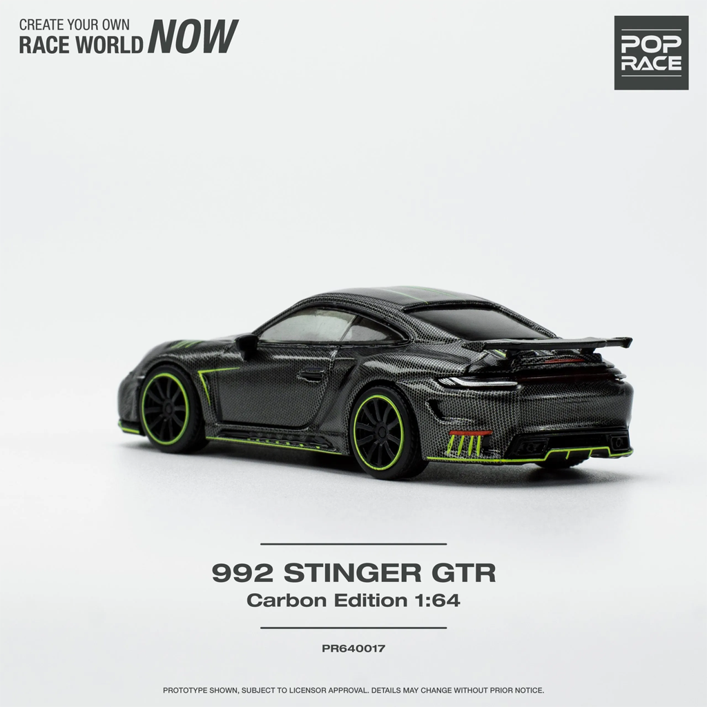 Pop Race 1:64 Porsche 991 (992) Stinger GTR Carbon Edition