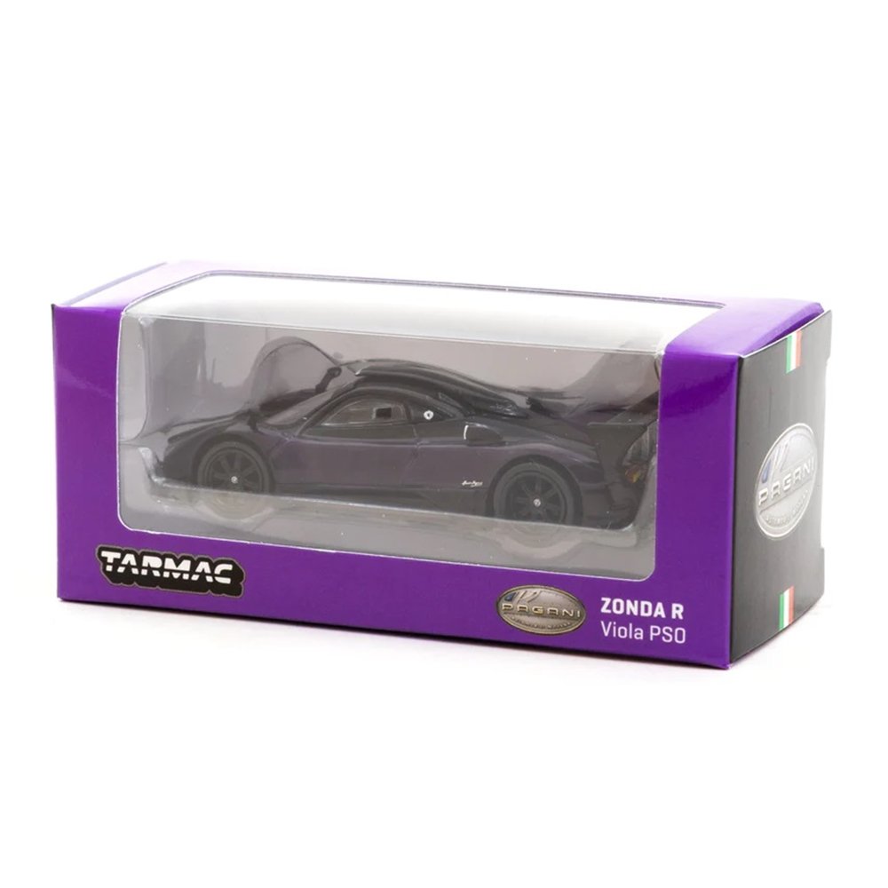 Tarmac Works 1:64 Pagani Zonda R Viola PSO
