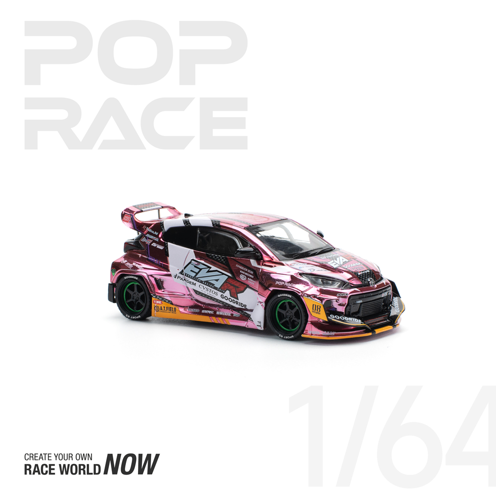 (Pre-order) Pop Race 1:64 Toyota GR Yaris EVART Production Model Custom Type-08 Goodride GR Yaris